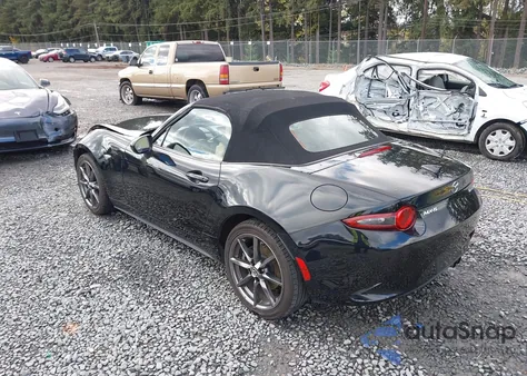 2016 Mazda Mx-5 Miata Grand Touring из США, поврежденный, VIN JM1NDAD76G0103537